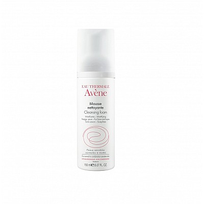 Avene Cleansing Foam Αφρός Καθαρισμού Προσώπου, 150ml