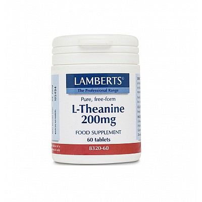 Lamberts L-Theanine 200mg Θειανίνη 60 Tablets
