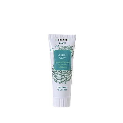 Korres Mask Green Clay Μάσκα Καθαρισμού για Λιπαρές Επιδερμίδες, 18ml