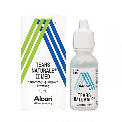 Alcon Tears Naturale II Οφθαλμικές Σταγόνες σε Διάλυμα, 15 ml