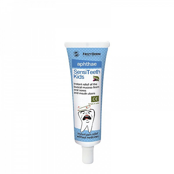 Frezyderm SensiTeeth Kids Aphthae Gel Εξειδικευμένο Gel για Άφθες & Στοματικά Έλκη, 25ml