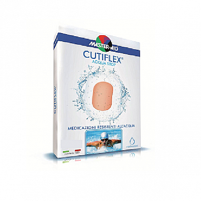 Master Aid Cutiflex Waterproof, Αδιάβροχα Διαφανή Επιθέματα (14x14cm) 5τμχ