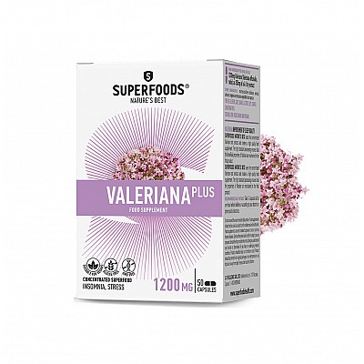 Superfoods Valeriana plus, 50 caps