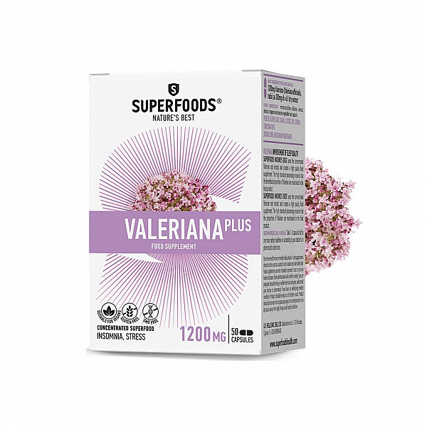 Superfoods Valeriana plus, 50 caps