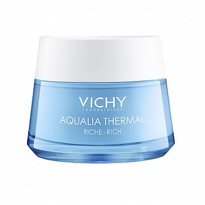 Vichy AQUALIA THERMAL Rehydrating Rich Cream Πλούσια Κρέμα για 48ωρη Eνυδάτωση για Ξηρή / Πολύ Ξηρή επιδερμίδα, 50ml