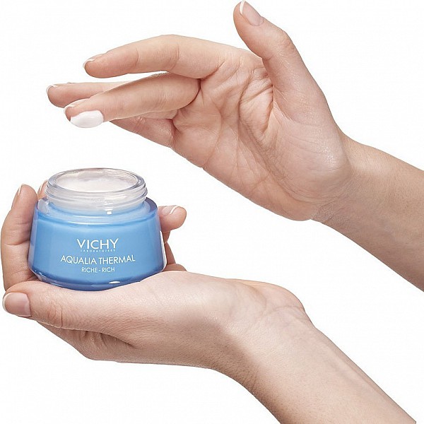 Vichy AQUALIA THERMAL Rehydrating Rich Cream Πλούσια Κρέμα για 48ωρη Eνυδάτωση για Ξηρή / Πολύ Ξηρή επιδερμίδα, 50ml