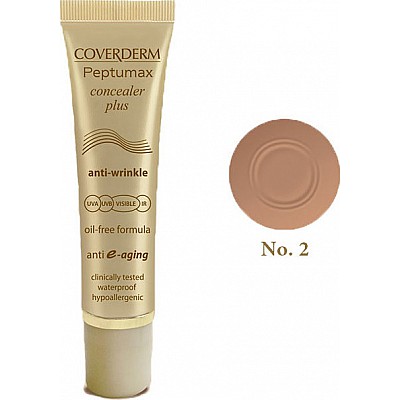 Coverderm Peptumax Concealer plus spf50+ No 2 - 10ml