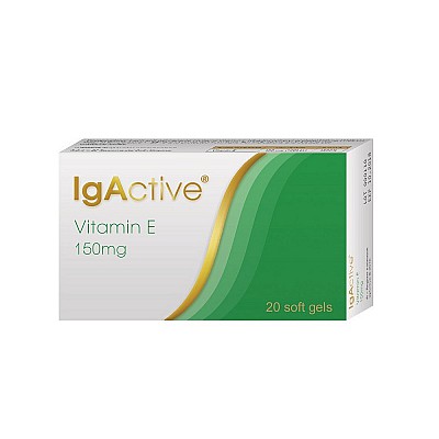 IGACTIVE VITAMIN E 150MG 20 TABS