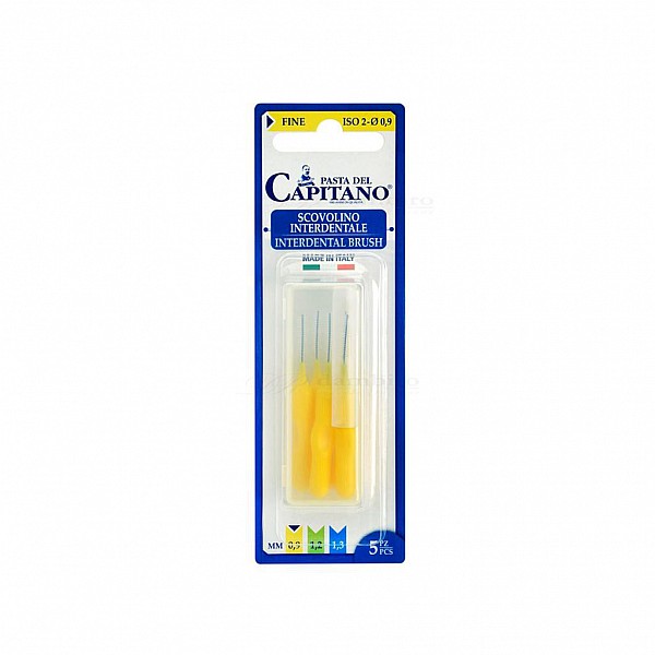 Pasta del Capitano Interdental Brushes 5 Pack 0,9mm