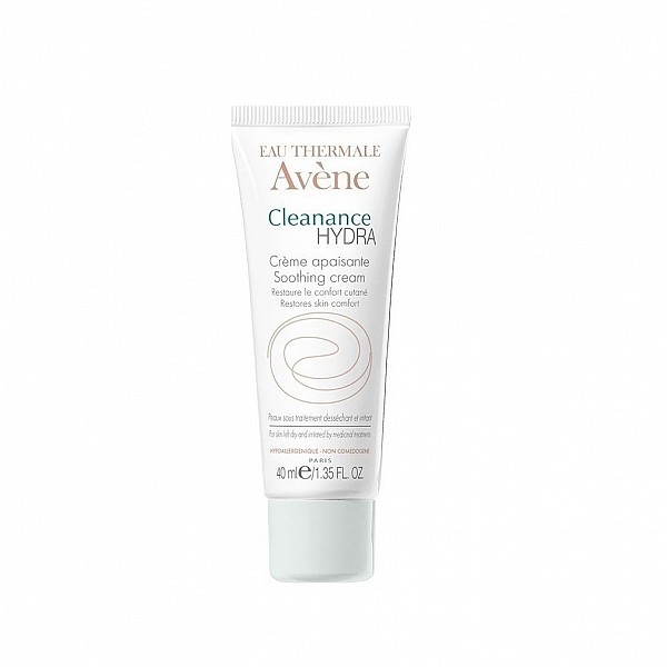 Avene Eau Thermale Cleanance HYDRA Creme Apaisante Καταπραϋντική Κρέμα που αποκαθιστά τη δερματική άνεση, 40ml