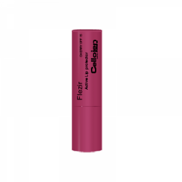 Cellojen Flezir Lip Protector Spf15 Εντατική Προστασία για Κατεστραμμένα, Αφυδατωμένα, Σκασμένα Χείλη 4gr - Cherry