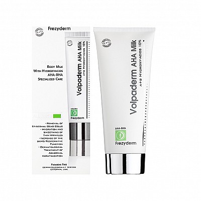 Frezyderm Volpaderm AHA Milk Γαλάκτωμα για Ενυδάτωση & Απολέπιση Σώματος, 200 ml