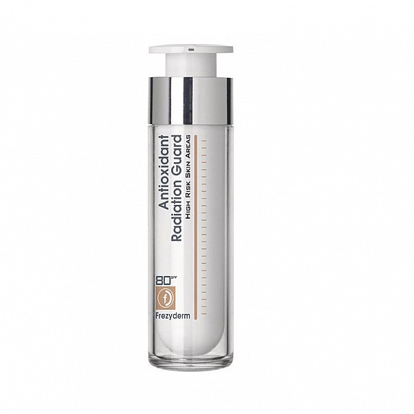 Frezyderm Antioxidant Radiation Guard SPF80 - Αντιοξειδωτική Κρέμα Καθημερινής Προστασίας Για όλες τις Ηληκίες 50ml