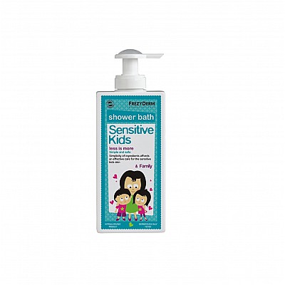 Frezyderm Sensitive Kids Shower Bath & Family Παιδικό Αφρόλουτρο για όλη την Οικογένεια, 200ml