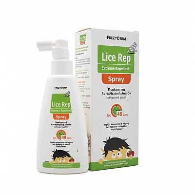 Frezyderm Lice Rep Extreme Spray Προληπτική Αντιφθειρική Λοσιόν Απωθεί τις Ψείρες 150ml