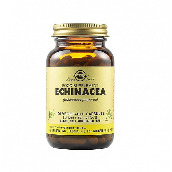 Solgar Echinacea 100 φυτικές κάψουλες