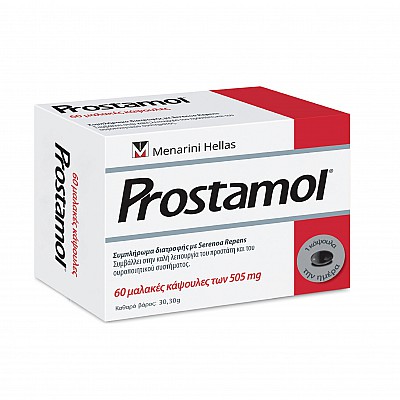 Menarini Prostamol Nutritional Supplement for the Prostate, 60caps