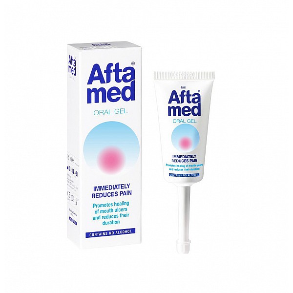 Curaprox Aftamed® Gel Στοματική Γέλη, 15 ml