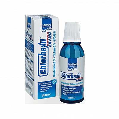 Intermed Chlorhexil Extra Mouthwash Στοματικό Διάλυμα, 250 ml