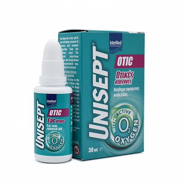 Intermed Unisept Otic Ωτικές Σταγόνες, 30 ml