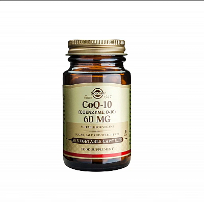 Solgar CoQ-10 60mg Συμπλήρωμα διατροφής με αντιοξειδωτικές ιδιότητες 30 μαλακές κάψουλες