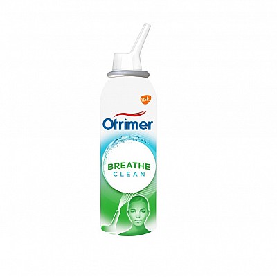 GSK Otrimer Breathe Clean Ρινικό Αποσυμφορητικό - Δυνατός Ψεκασμός για Ενήλικες Μόνο, 100ml
