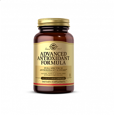 Solgar Advanced Antioxidant Formula Συμπλήρωμα Διατροφής με Αντιοξειδωτικά 60 Φυτικές Κάψουλες