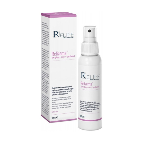 Relife Relizema Spray & Go-Zinc+Panthenol 100ml