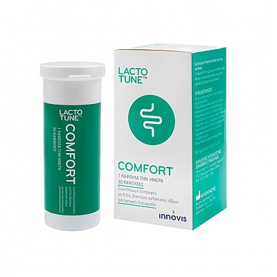 Lactotune Comfort Συμπλήρωμα Διατροφής Πρεβιοτικών - Προβιοτικών για την Υγεία του Πεπτικού, 30caps