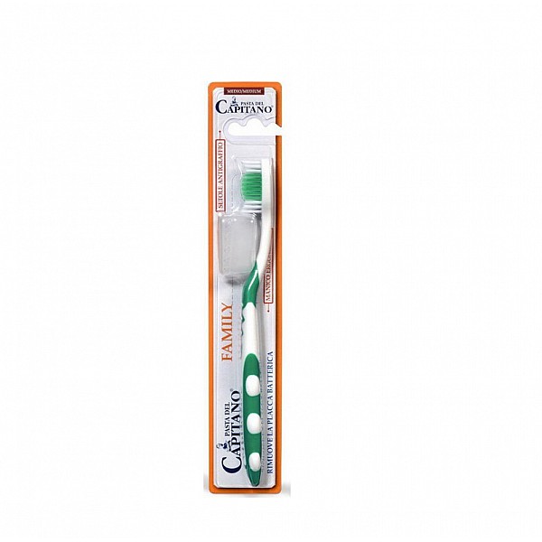 Pasta Del Capitano Family Toothbrush Medium Ρόζ,  1 Τμχ