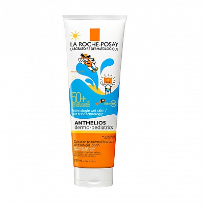 La Roche Posay Anthelios Dermo-Pediatrics Wet Skin Gel Lotion SPF50+ Παιδικό Αντηλιακό για Πρόσωπο/Σώμα 250ml