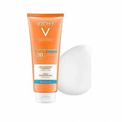 Vichy Capital Soleil Beach Protect Multi-Protection Milk SPF30 Αντιηλιακό Γαλάκτωμα Πολλαπλής Προστασίας, 200ml