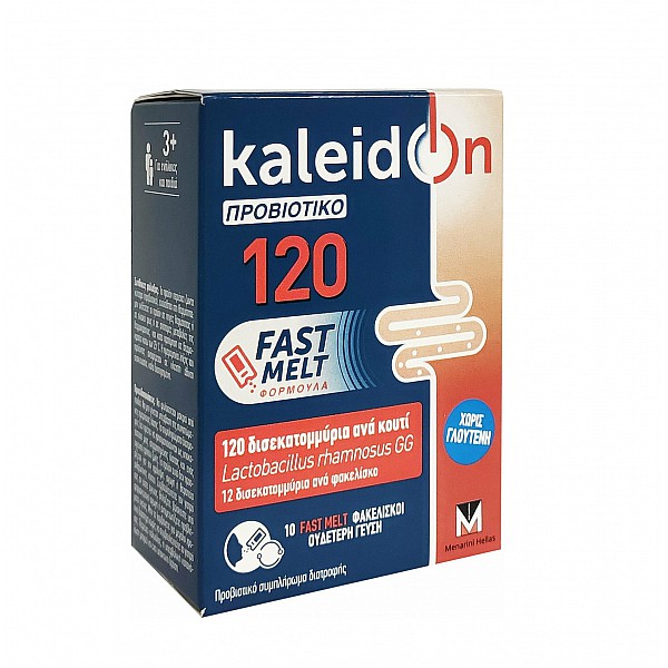 Menarini Kaleidon Probiotic Fast Προβιοτικό Συμπλήρωμα Διατροφής που Βοηθάει το Γαστρεντερικό Σύστημα, 10sachets