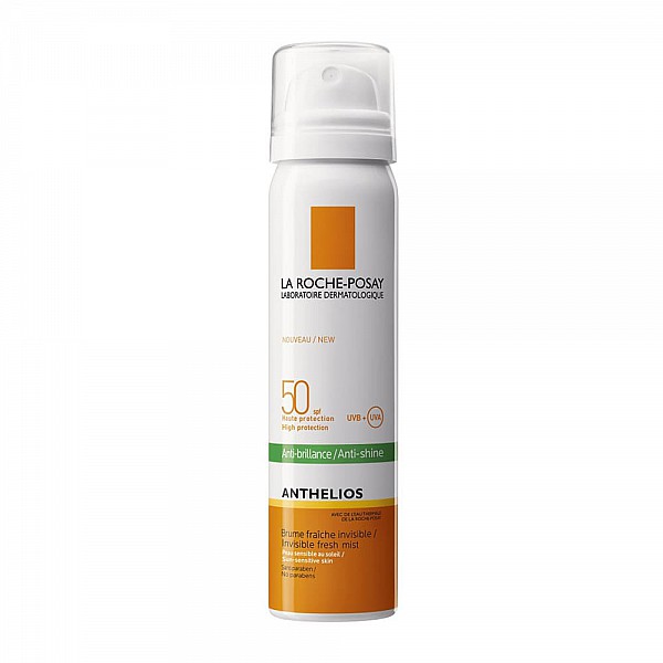 La Roche Posay Anthelios Anti-brillance Mist SPF50+ Αντηλιακό Σπρέι Προσώπου για Ματ Αποτέλεσμα, 75ml