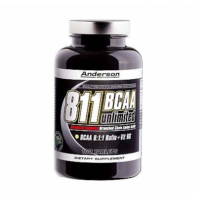 ANDERSON 811 BCAA Unlimited 1200mg 100 ταμπλέτες