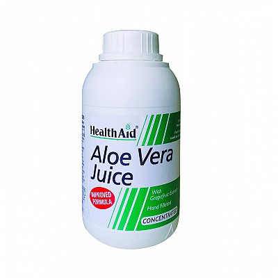 Health Aid Aloe Vera Juice Συμπυκνωμένος Χυμός με Αλόη Βέρα 500ml