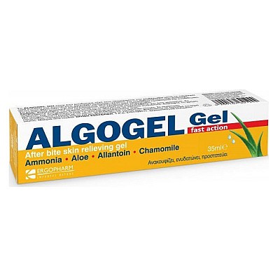 ErgoPharm Algogel Gel Fast Action After Bite Skin Relieving Gel 35ml