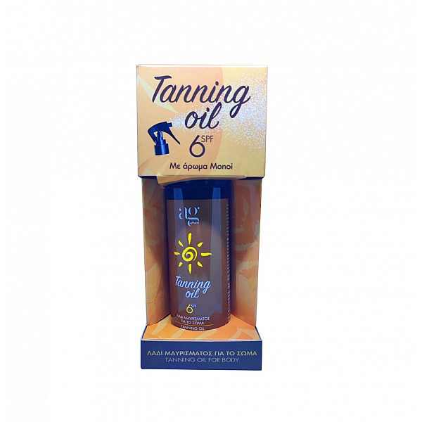 Ag Pharm Tanninh Oil Spf6 - Λάδι Μαυρίσματος για το Σώμα 6spf με άρωμα Monoi 150ml