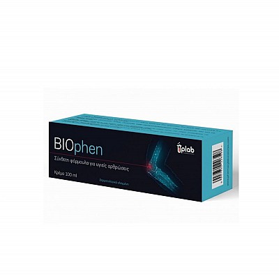 Uplab Pharmaceuticals BIOphen Cream Ειδική Φόρμουλα για την Υγεία των Οστών και των Αρθρώσεων 100ml