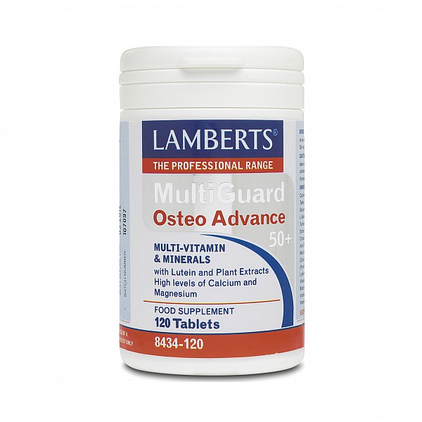 Lamberts MultiGuard OsteoAdvance 50+, Πολυβιταμίνη 120 Tabs