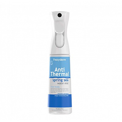 Frezyderm Anti Thermal Water Mist Καταπραϋντικό Ενυδατικό Νερό με Αντιθερμική Δράση, για Πρόσωπο & Σώμα, 300 ml