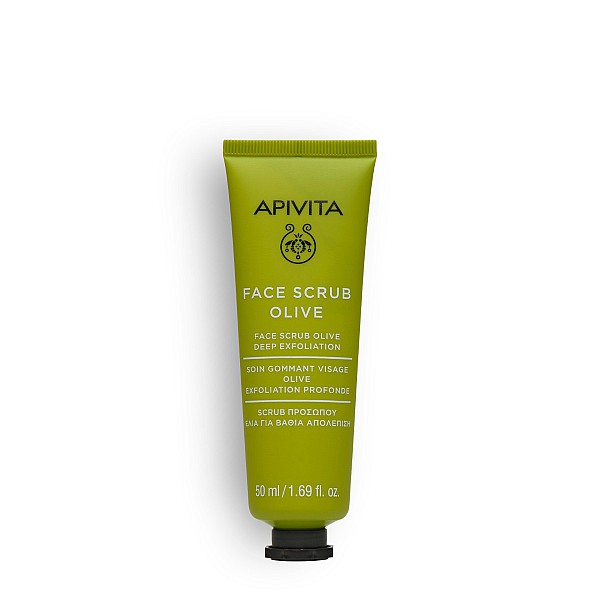 Apivita Face Scrub Βαθιάς Απολέπισης με Ελιά 50ml