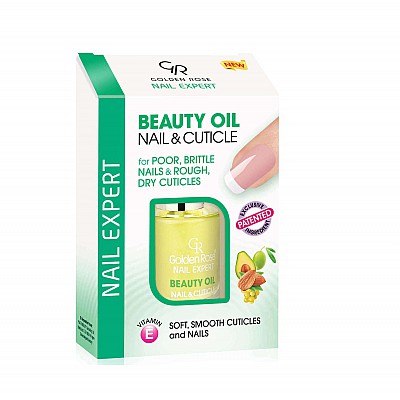 GOLDEN ROSE - Nail Expert Beauty Oil Nail & Cuticle Λαδάκι για Νύχια & Πετσάκια - 11ml