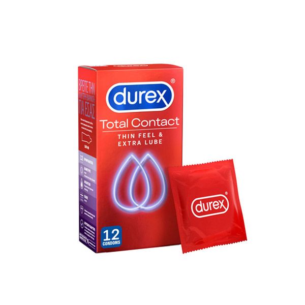 Durex Total Contact Προφυλακτικά 12τμχ