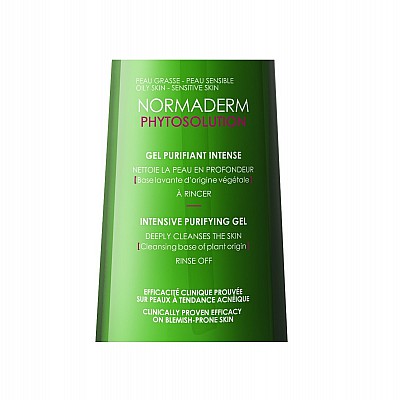 Vichy Normaderm Phytosolution Purifying Cleansing Gel Τζελ Εντατικού Καθαρισμού, 400ml