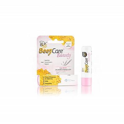 BeezCare Beauty Lip Balm Κατάλληλο για Απαλά & Λαμπερά Χείλη 5,1g.