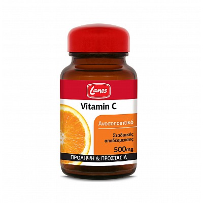 Lanes Vitamin C 500mg 30 ταμπλέτες