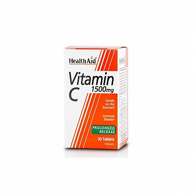 HealthAid - Vitamin C 1500mg Βραδείας Αποδέσμευσης 30tabs