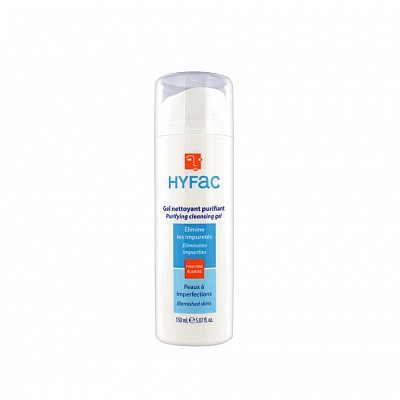 HYFAC Gel Nettoyant Ζελ Καθαρισμού για Λιπαρές Επιδερμίδες 150ml