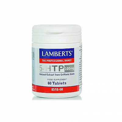 Lamberts 5-HTP 100mg Yδροξυλιωμένη Tρυπτοφάνη 60 Ταμπλέτες